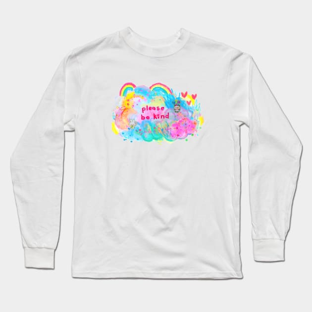 be gentle Long Sleeve T-Shirt by gummygunk